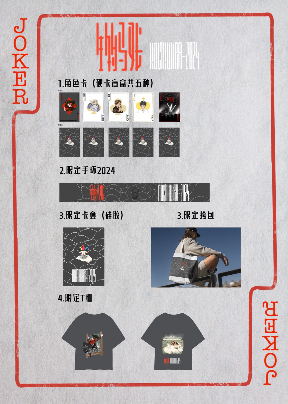 商品・周辺物紹介レイアウトのサンプル
